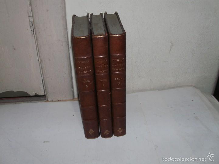 Libros antiguos: FRANCOIS V ILLON - OEUVRES - - Foto 7