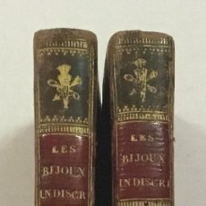 Libros antiguos: LES BIJOUX INDISCRETS - DIDEROT. PARÍS, 1797. NOVELA ERÓTICA Y SATÍRICA, QUE TIENE LUGAR EN EL CONGO. Lote 114798343