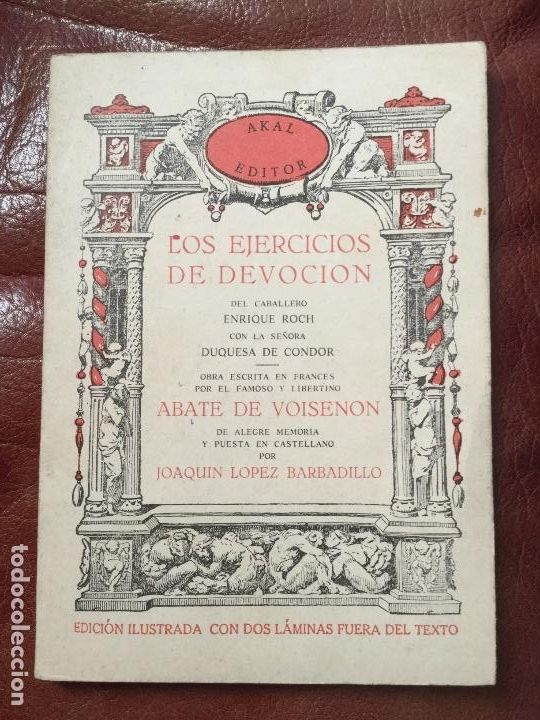 Libros antiguos: LIBRO LOS EJERCICIOS DE DEVOCI&Oacute;N de Akal Editores 1978 - Foto 4