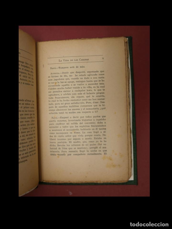 Libros antiguos: La edificante vida de las casadas. Pedro  Aretino - Foto 2