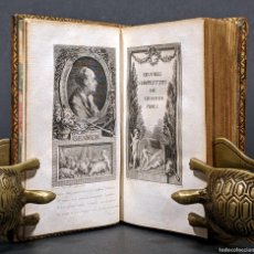 Libros antiguos: AÑO 1780 EROTISMO NOVELA PASTORIL OBRAS DEL PINTOR GESSNER GRABADOS