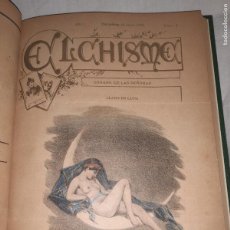 Libros antiguos: EL CHISME•REVISTA EROTICA SICALIPTICA - AÑOS 1890-91 - MUY RARA.