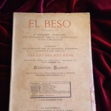 Libros antiguos: EL BESO. BLANCO, GERARDO. FELIPE N. CURRIOLS 1893