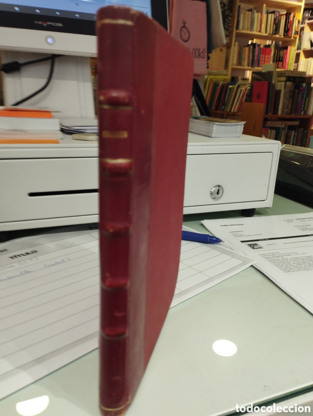 Libros antiguos: La academia de las damas. - Foto 4