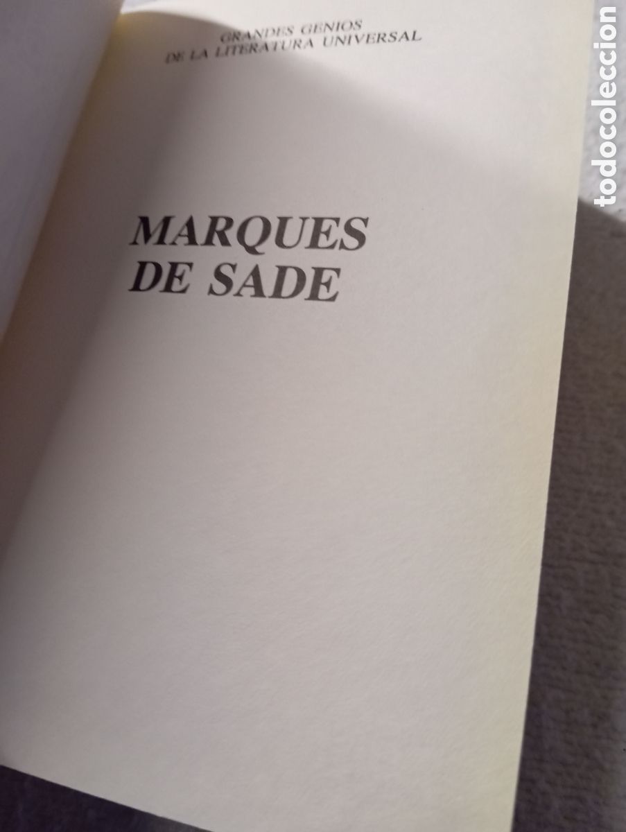 Libros antiguos: Libro Marques de Sade Justine