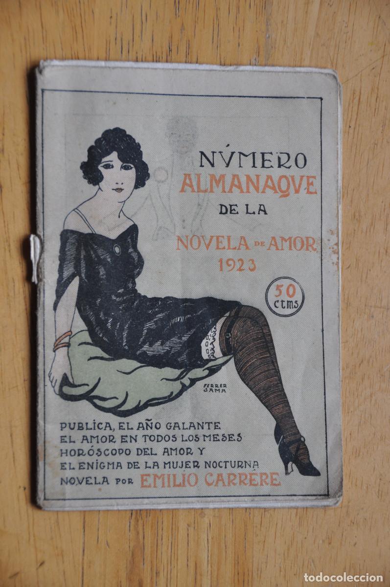 Libros antiguos: N&Uacute;MERO ALMANAQUE DE LA NOVELA DE AMOR 1923