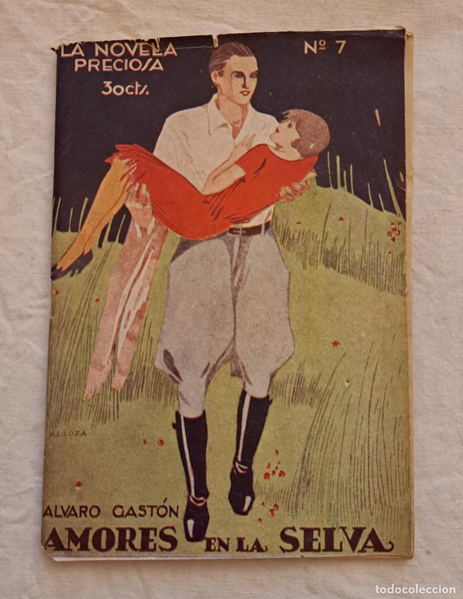 Libros antiguos: amores en la selva. Alvaro Gast&oacute;n. 1&ordm; edici&oacute;n.