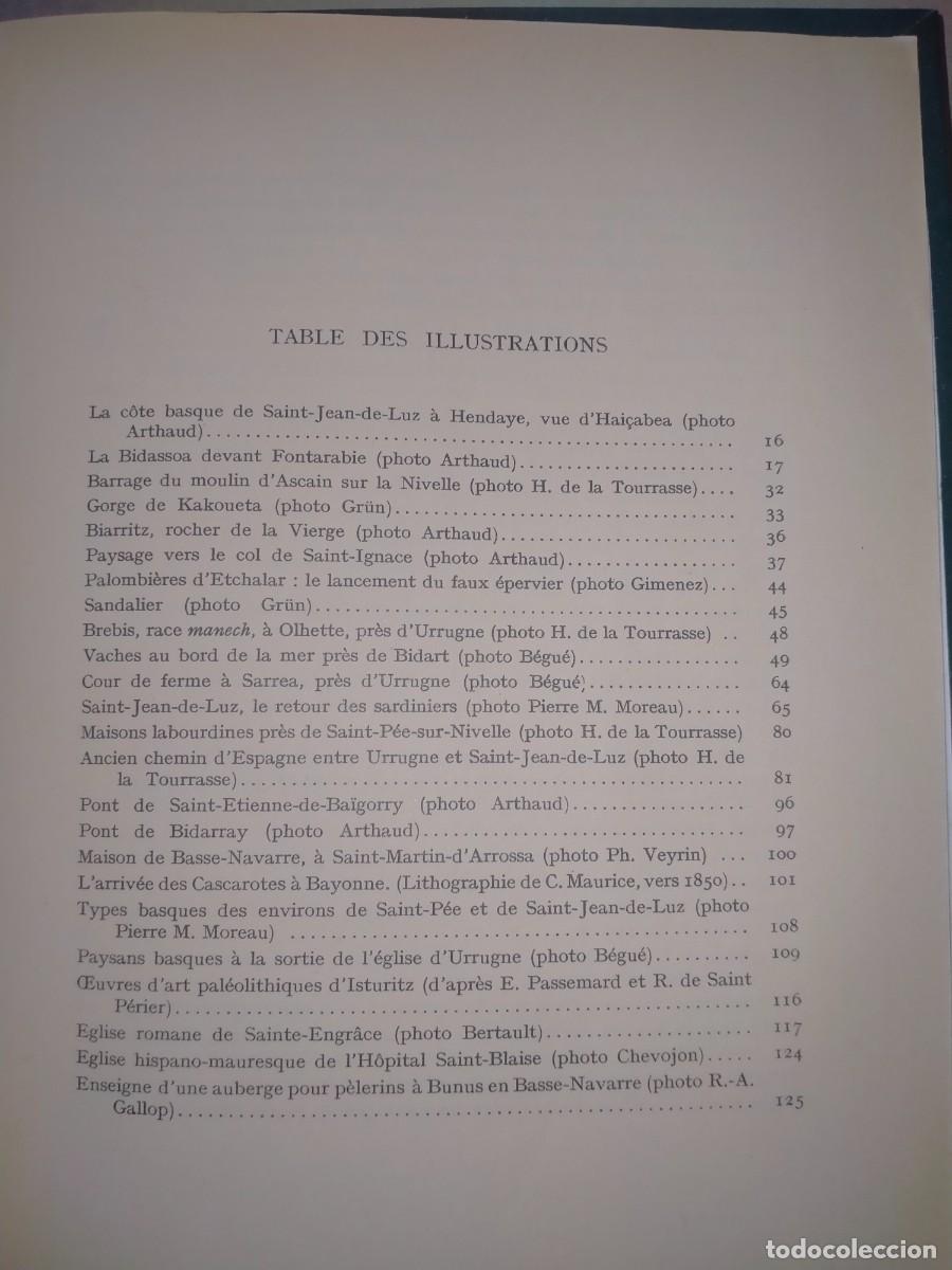 Libros antiguos: PHILIPPE VEYRIN. LES BASQUES (PAYS BASQUE FRANCAIS) . ARTHAUD - Foto 4
