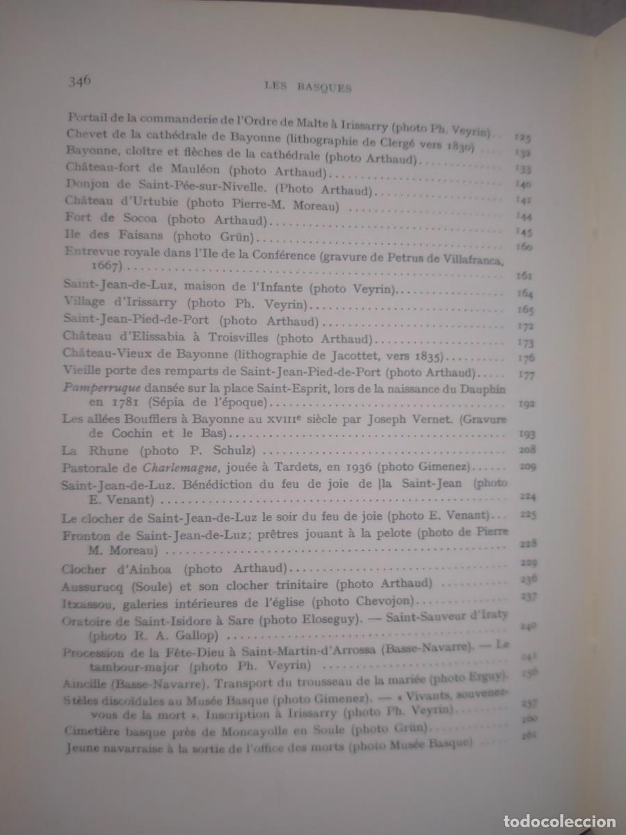 Libros antiguos: PHILIPPE VEYRIN. LES BASQUES (PAYS BASQUE FRANCAIS) . ARTHAUD - Foto 5