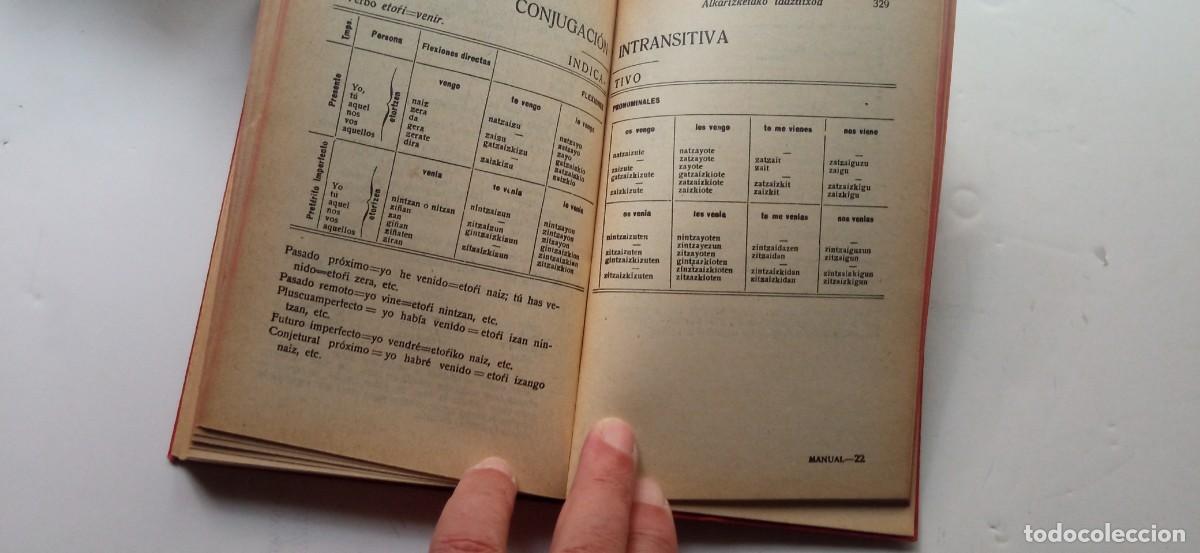 Libros antiguos: manual de conversacion Euskera - Foto 5