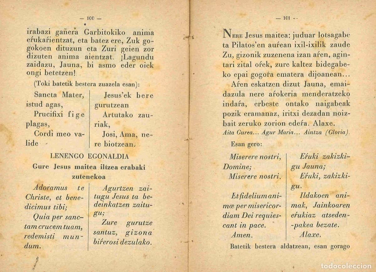 Libros antiguos: Argi Done Laburra. Bilbao 1934. En euskera - Foto 3