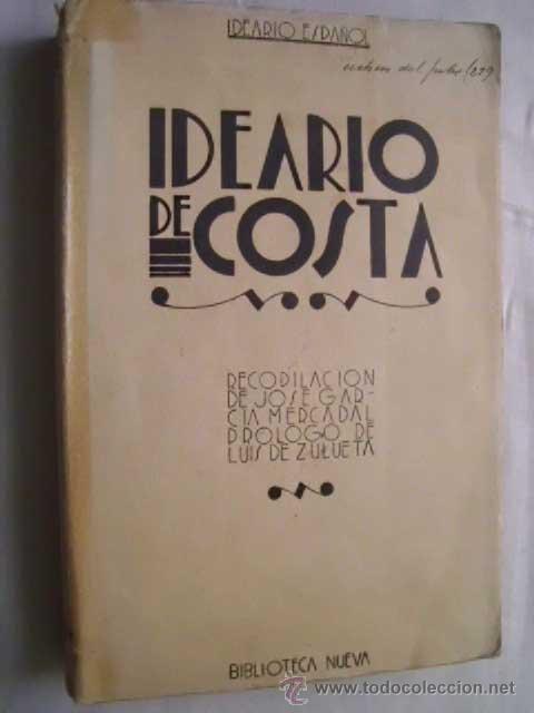 Libros antiguos: IDEARIO DE COSTA. 1932 - Foto 1