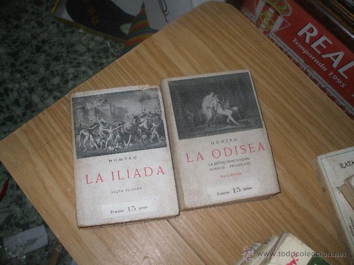 Libros antiguos: La Iliada  y la Odisea  (Homero ) - Foto 1