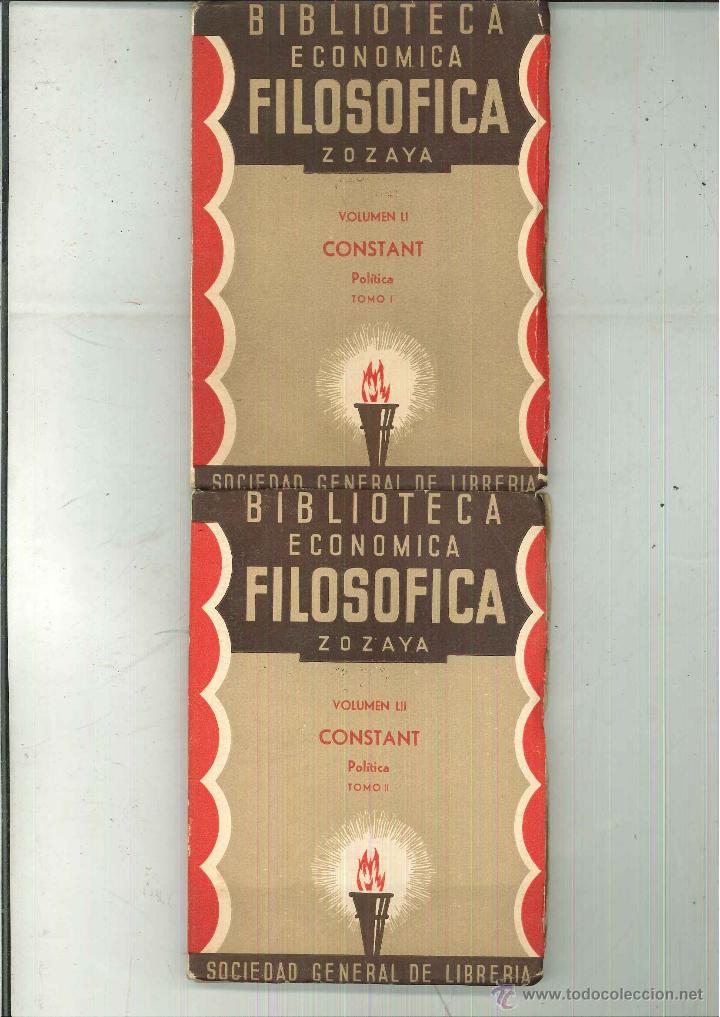 Libros antiguos: PRINCIPIOS DE POL&Iacute;TICA. Benjam&iacute;n Constant - Foto 1