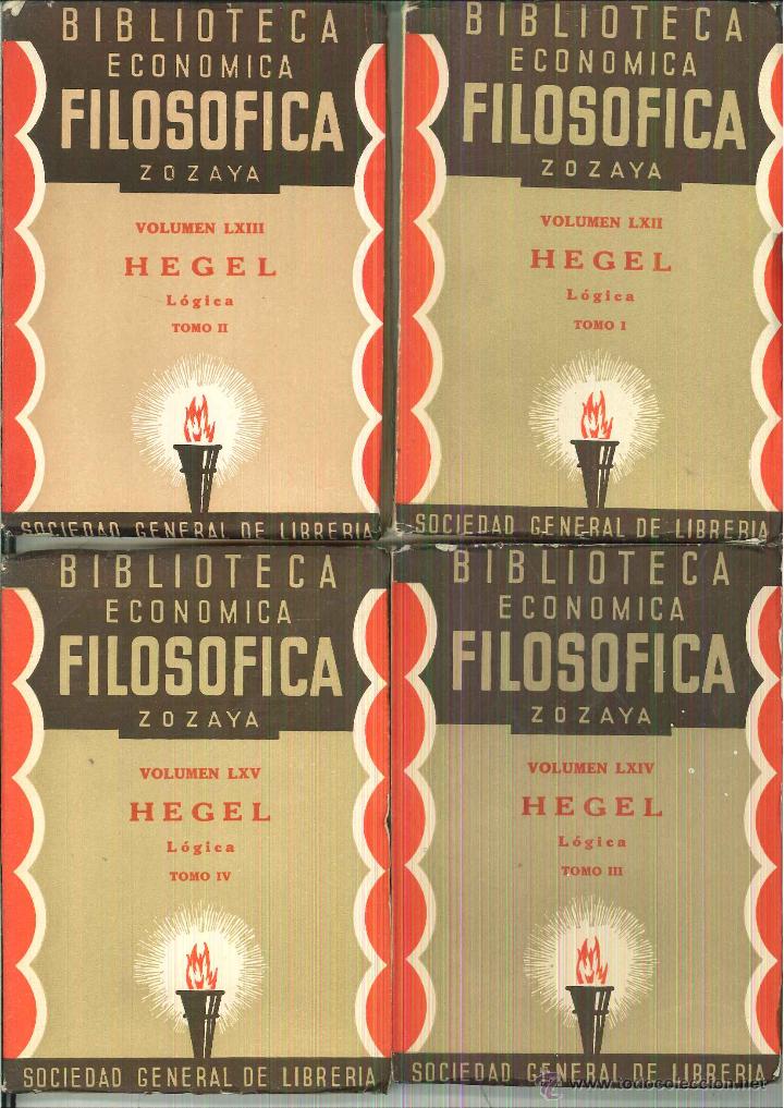 Libros antiguos: L&Oacute;GICA. Hegel - Foto 1