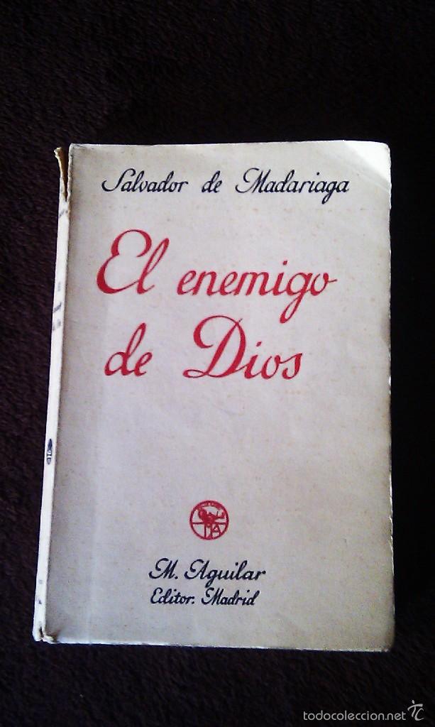 Libros antiguos: El Enemigo De Dios - Foto 1