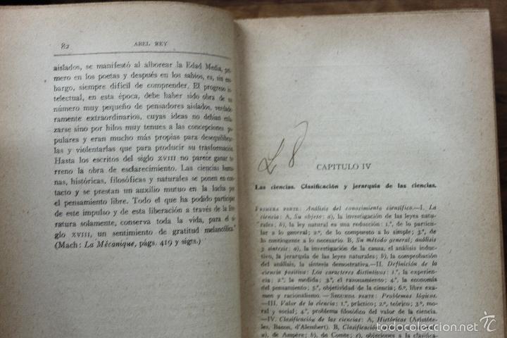 Libros antiguos: L&Oacute;GICA. ABEL REY. 1922 - Foto 3