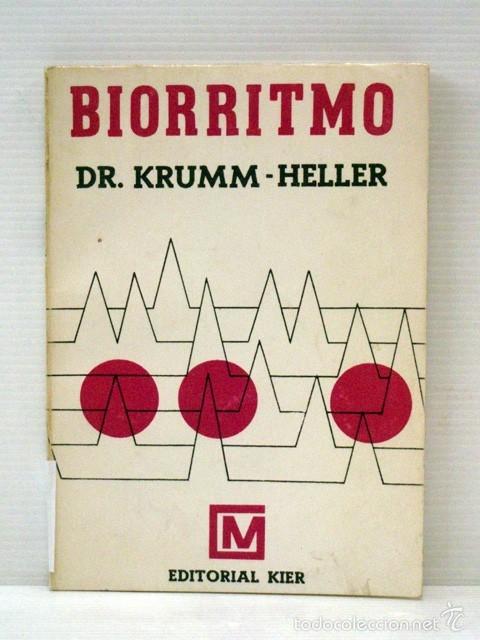 Libros antiguos: Biorritmo - Dr. Krumm-Heller - Foto 1
