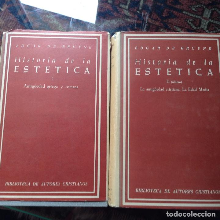 Libros antiguos: Historia de la est&eacute;tica - Foto 1