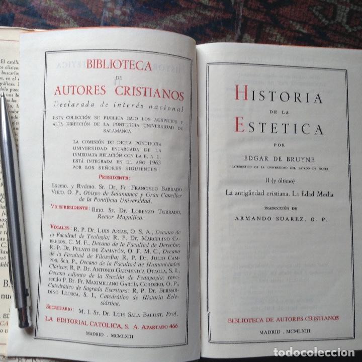 Libros antiguos: Historia de la est&eacute;tica - Foto 3