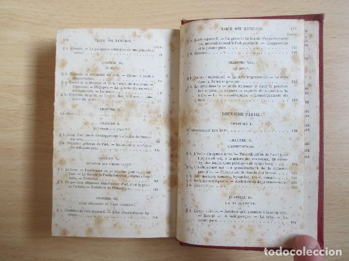 Libros antiguos: L&rsquo;esth&eacute;tique, de Eug&egrave;ne V&eacute;ron - Foto 12