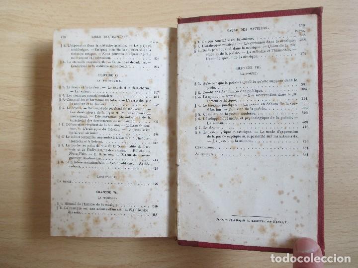 Libros antiguos: L&rsquo;esth&eacute;tique, de Eug&egrave;ne V&eacute;ron - Foto 13
