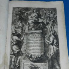 Libros antiguos: (M36) LUITPRANDI - OPERA QUAE EXSTANT. P. HIERONYMI DE LA HIGUERA,LAURENTII RAMIREZ DE PRADO 1640