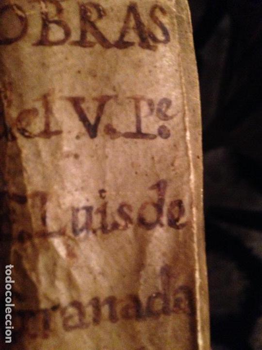 Libros antiguos: Obra luis de granada xviii - Foto 4