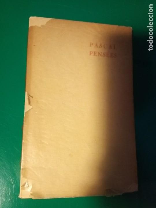 Libros antiguos: Pascal Pens&eacute;es - Foto 1