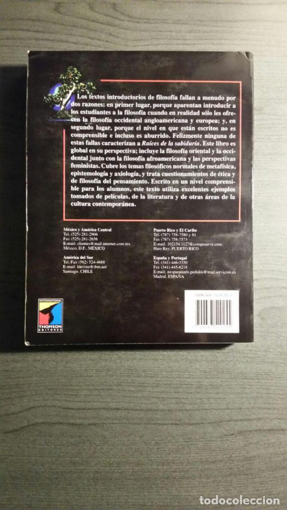 Libros antiguos: RAICES DE LA SABIDURIA - Foto 2