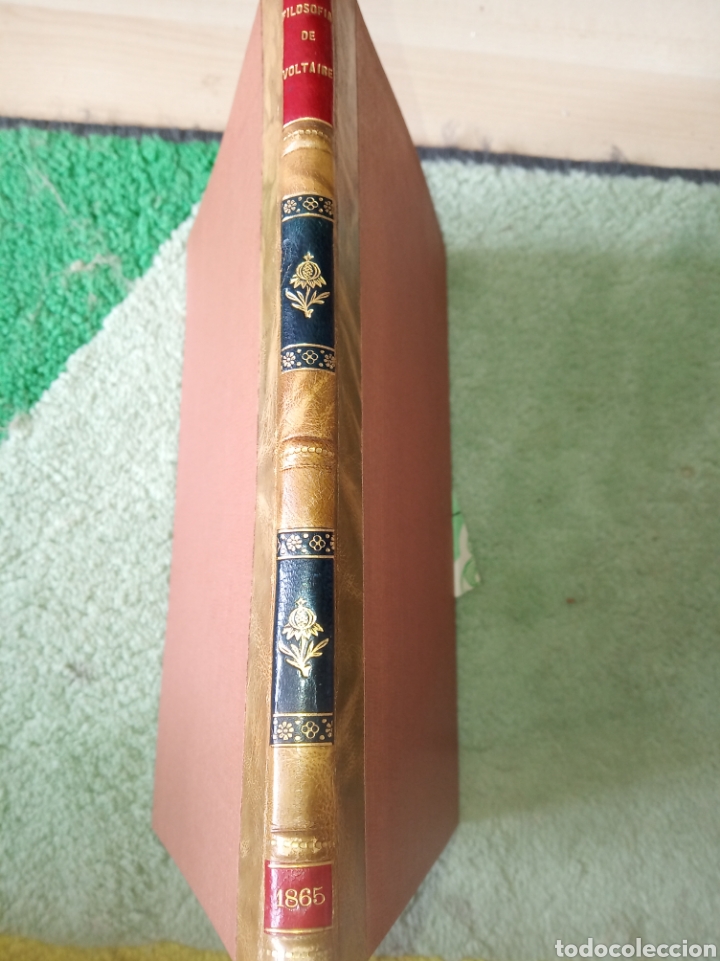 Libros antiguos: Filosof&iacute;a de Voltaire - Foto 1