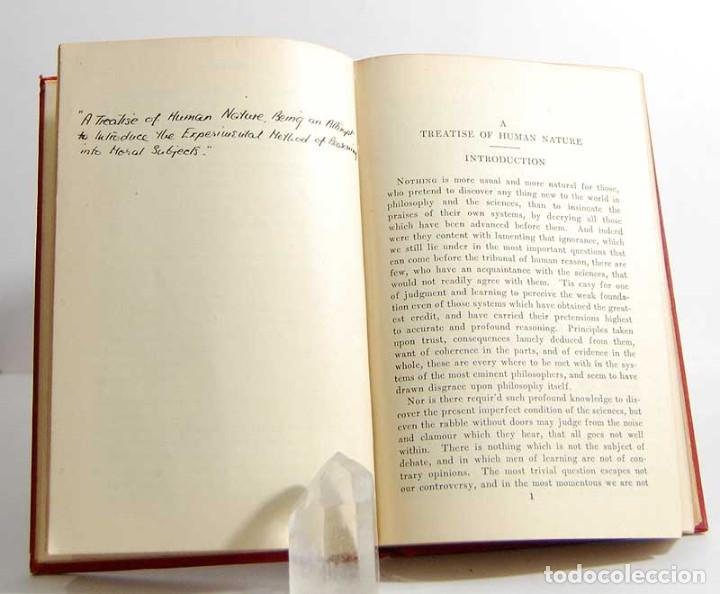 Libros antiguos: Hume Selections. Charles Scribners Sons - Foto 4
