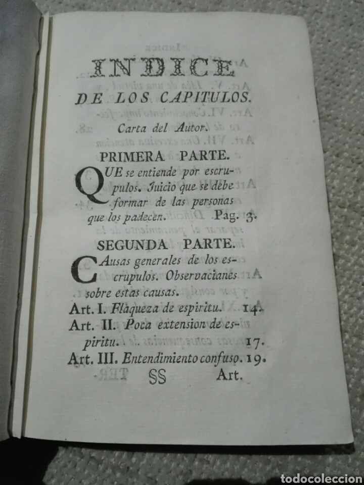 Libros antiguos: Pergamino. 1777. Tratado de los escrúpulos. Moral. Filosofía - Foto 5 - 168032610