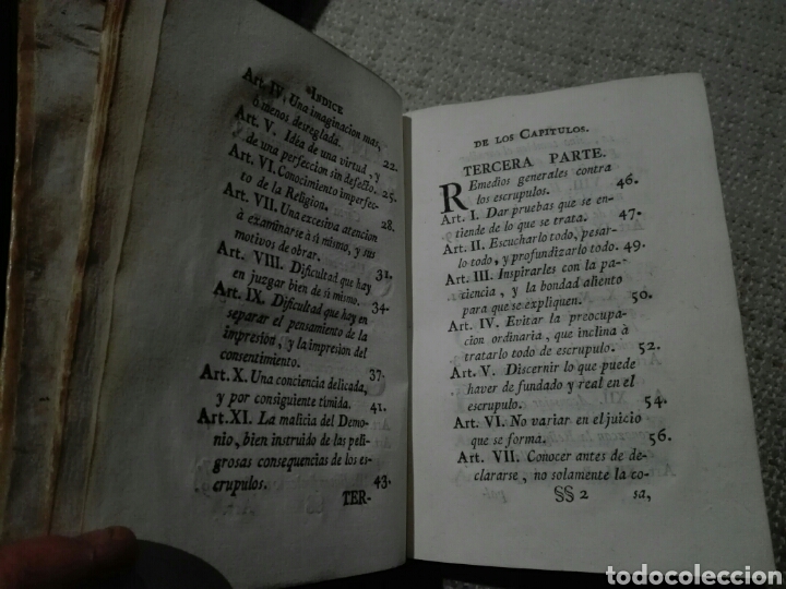 Libros antiguos: Pergamino. 1777. Tratado de los escrúpulos. Moral. Filosofía - Foto 6 - 168032610