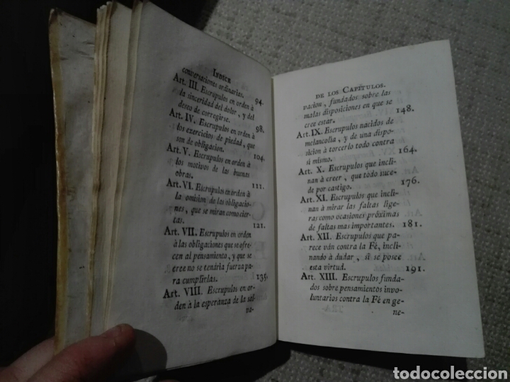 Libros antiguos: Pergamino. 1777. Tratado de los escrúpulos. Moral. Filosofía - Foto 8 - 168032610