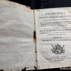 Libros antiguos: PHILOSOPHIA SANCTI THOMAE AQUINATIS.. Lote 169199652