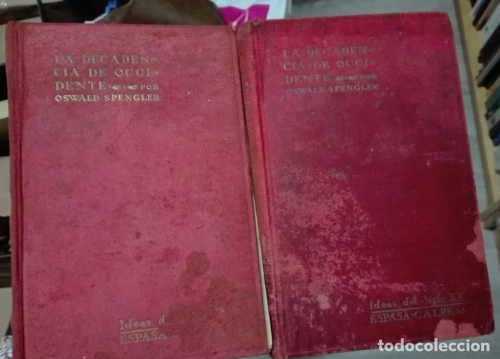Libros antiguos: Spengler. La decadencia de occidente. 1925 - Foto 1
