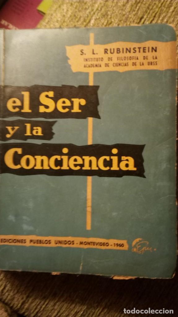 Libros antiguos: El ser y la conciencia, S L Rubinstein - Foto 1