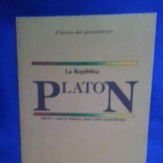 Libros antiguos: LA REPUBLICA - PLATON. Lote 186056686