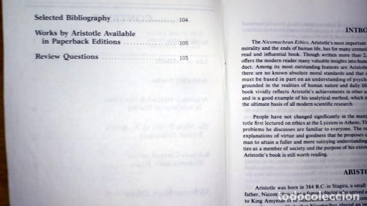 Libros antiguos: Cliffs Notes on Aristotles Ethics - Foto 5