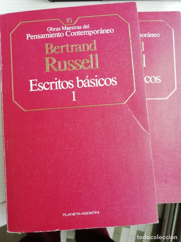 Libros antiguos: Bertrand Russell, escritos b&aacute;sicos, dos vol&uacute;menes - Foto 1