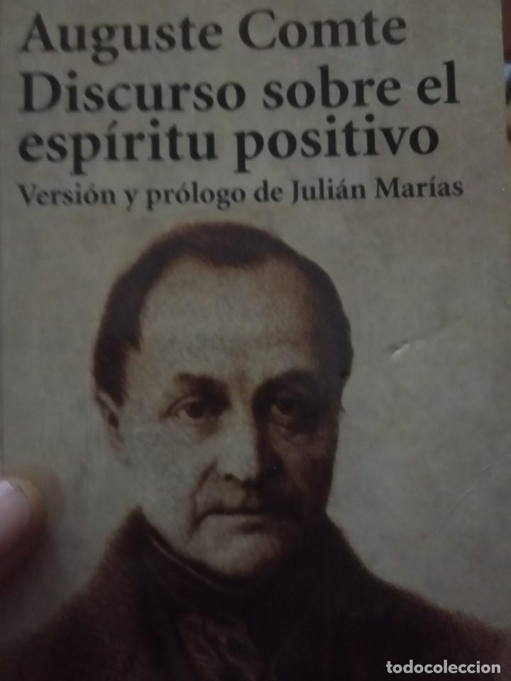 Libros antiguos: Discurso sobre el esp&iacute;ritu positivo. Auguste Comte - Foto 1