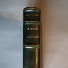 Libri antichi: LA ÉTICA DE ARISTÓTELES. PEDRO SIMÓN ABRIL. 1918