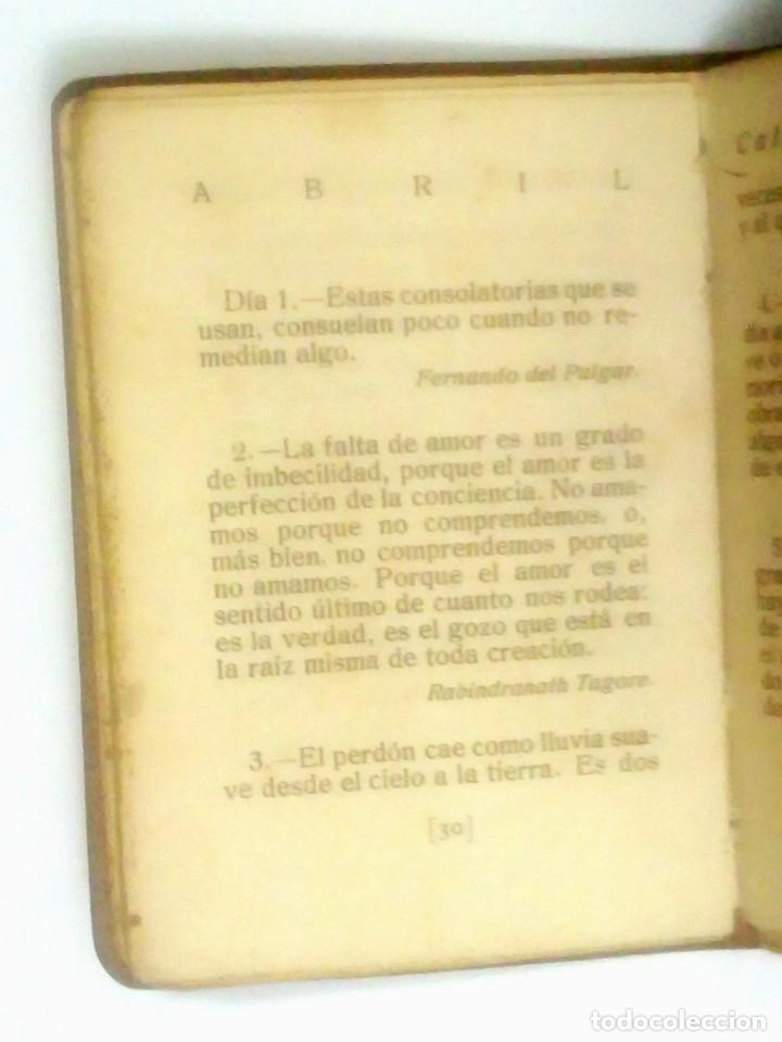 Libros antiguos: CALENDARIO ESPIRITUAL.1918. - Foto 9 - 209119123
