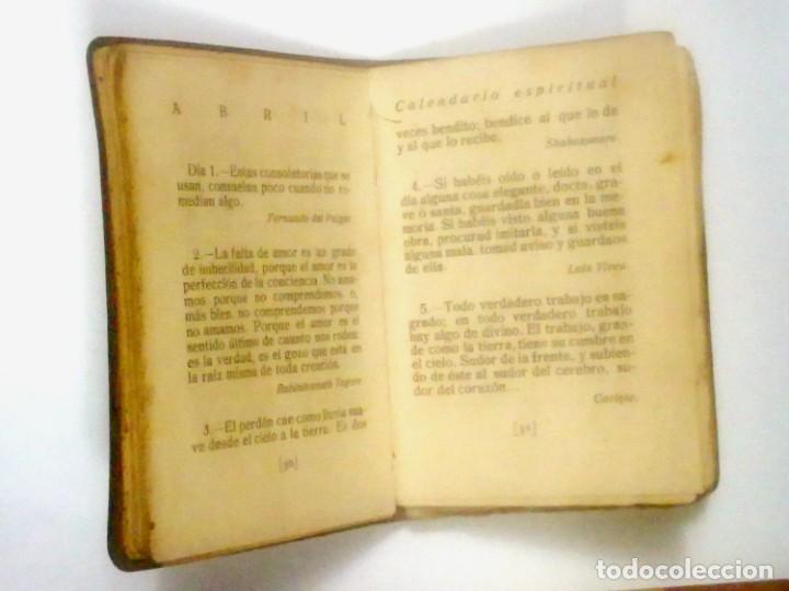 Libros antiguos: CALENDARIO ESPIRITUAL.1918. - Foto 13 - 209119123