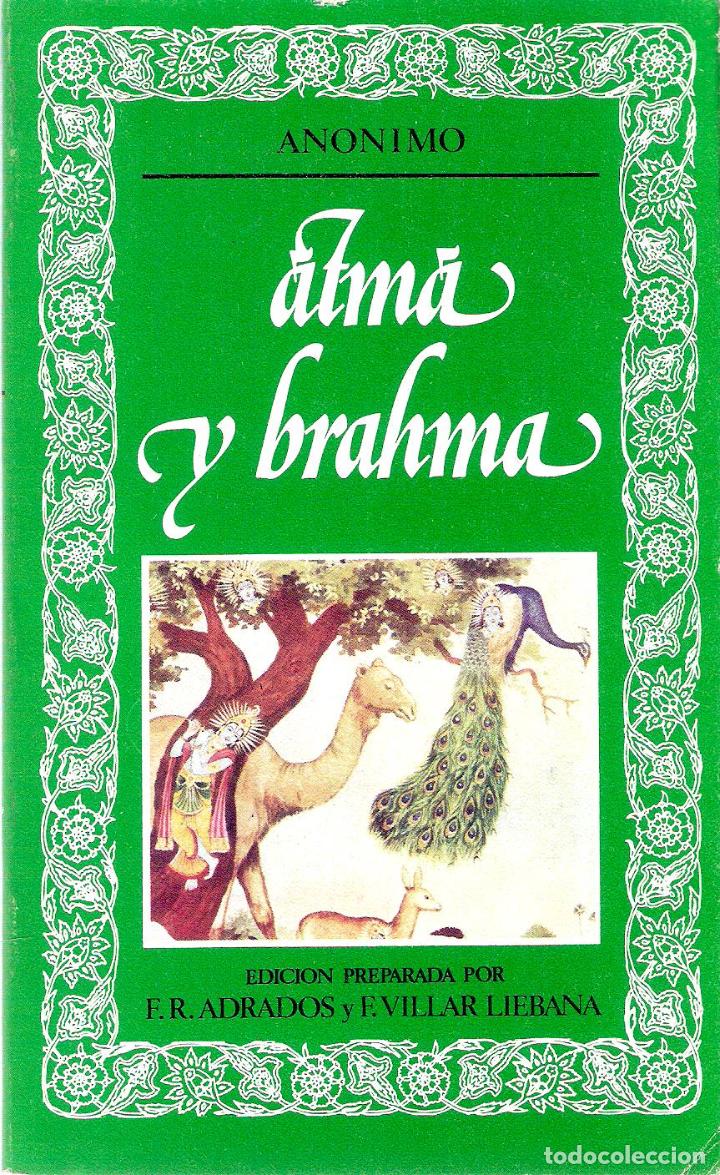 Libros antiguos: ALMA Y BRAHMA - ANONIMO - Foto 1