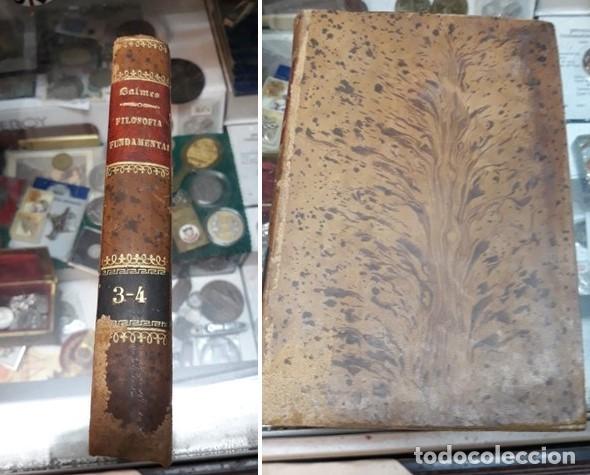 Libros antiguos: FILOSOFIA FUNDAMENTAL. - Foto 3