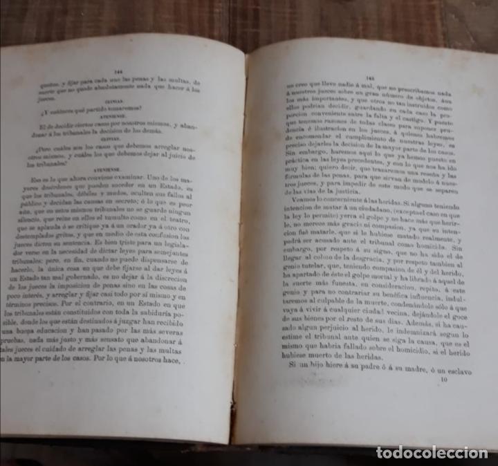 Libros antiguos: Obras completas de PLATON - 1872 - Foto 5
