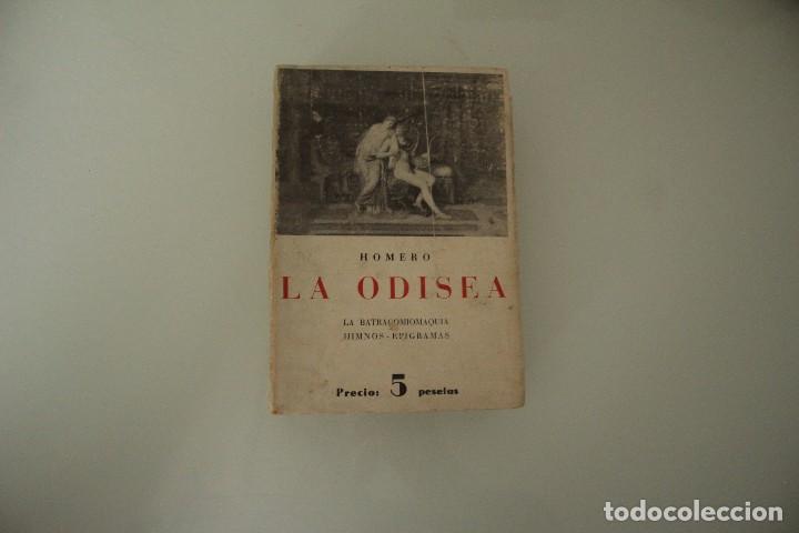 Libros antiguos: HOMERO LA ODISEA - Foto 1