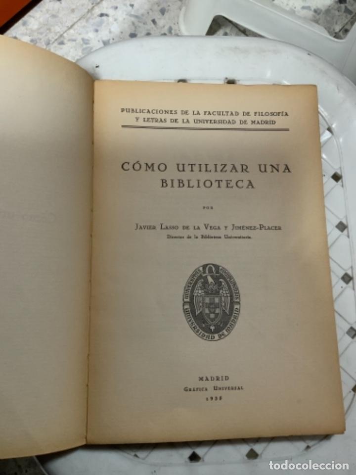 Libros antiguos: Como utilizar una biblioteca - Foto 2